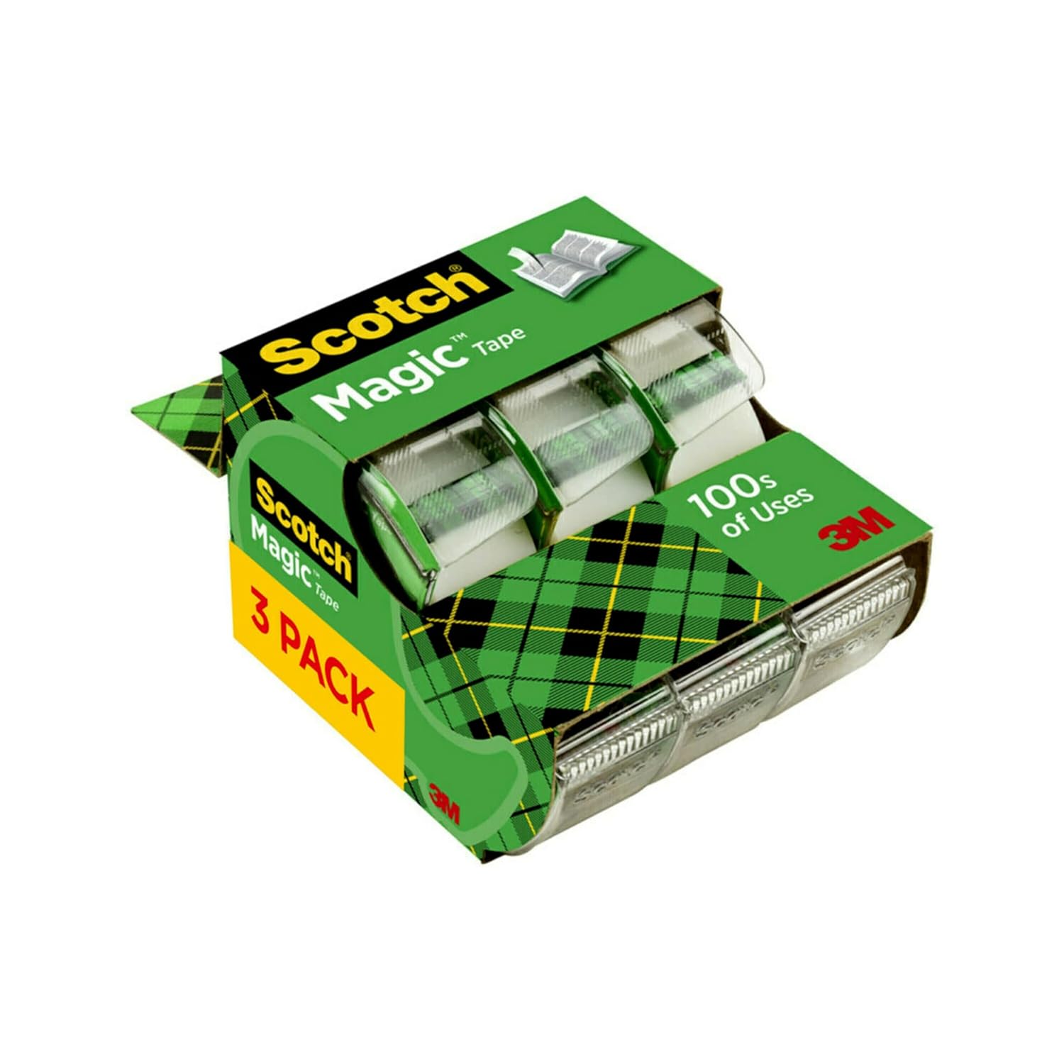 Clear Magic Tape Rolls