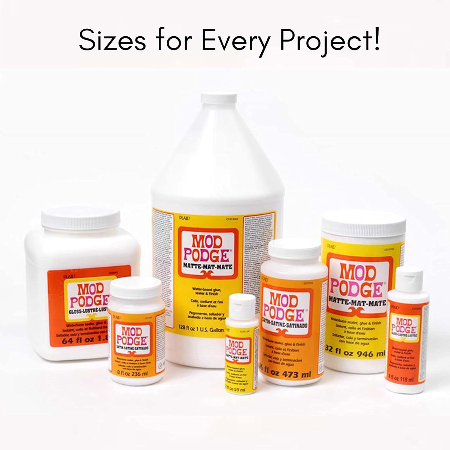 All-in-One Gloss Craft Sealer, Glue & Finish – 32 oz