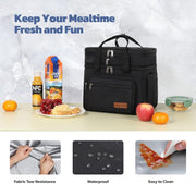 23L Insulated Expandable Lunch Cooler Bag