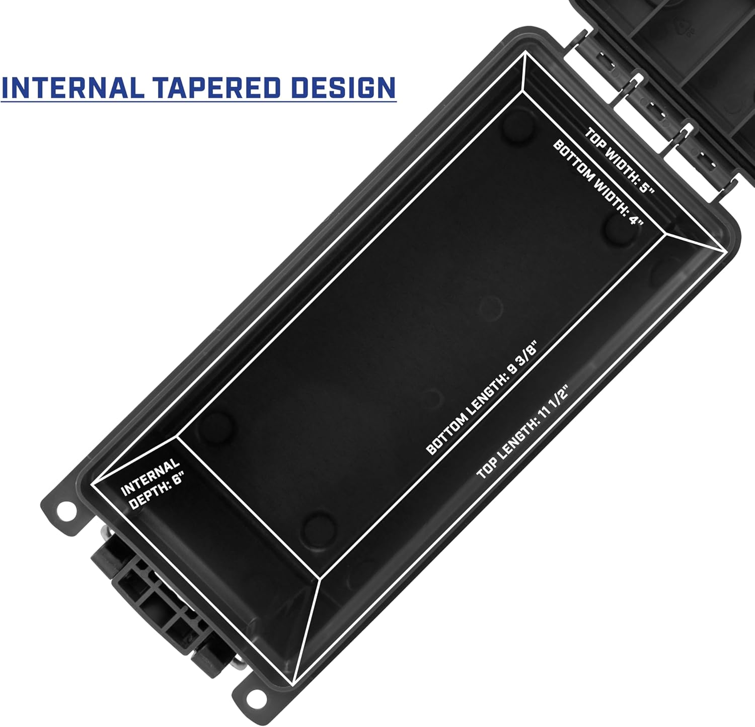 Lockable Water-Resistant Storage Box