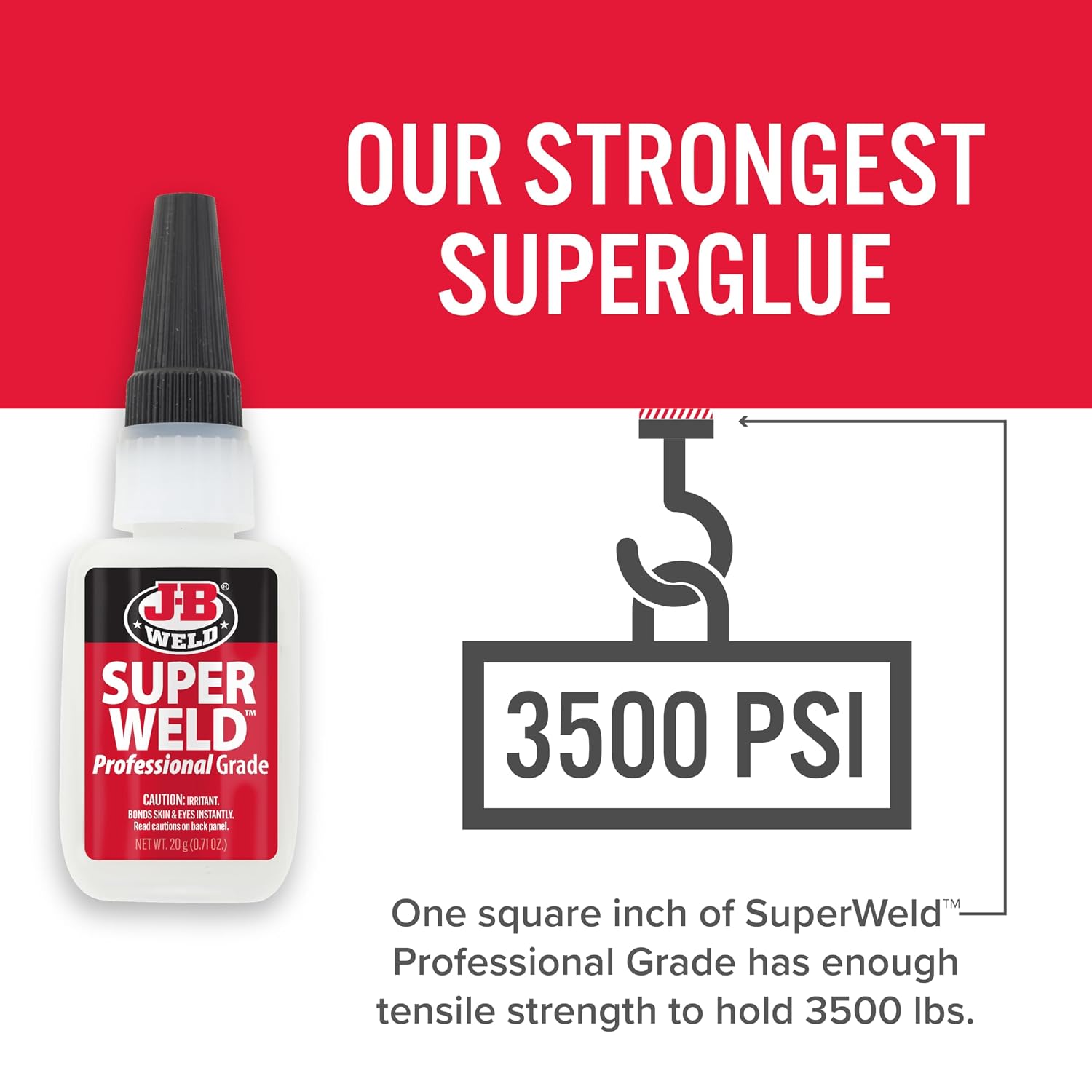 SuperWeld Clear Super Glue, 20g