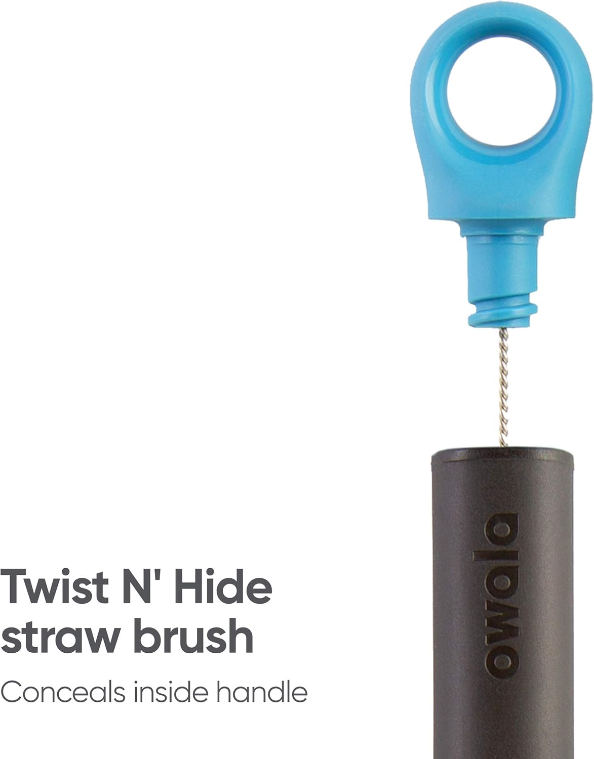 2-in-1 Water Bottle & Straw Cleaning Brush