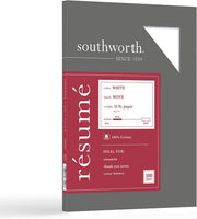 Southworth R14CF 100% Cotton Resume Paper