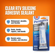 Clear RTV Silicone Sealant