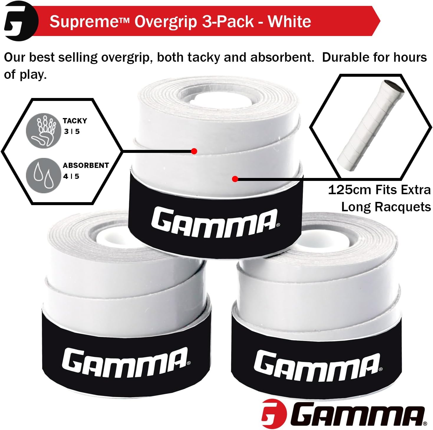 Supreme Racquet Overgrip Tape