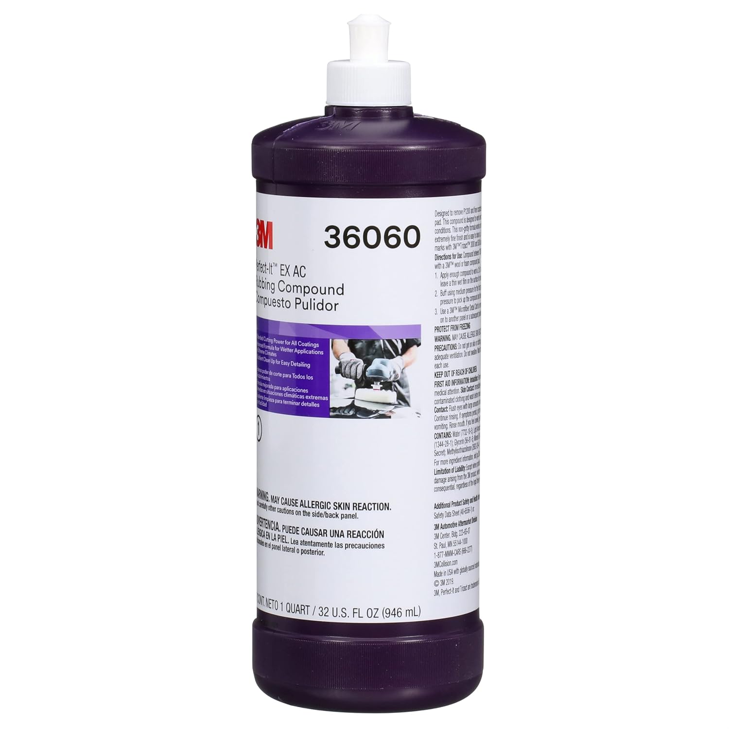 Fast-Cutting Automotive Rubbing Compound – 32 fl oz