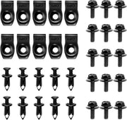 GOOACC GRC-70 Engine Under Cover Fastener Clips – 35-Piece
