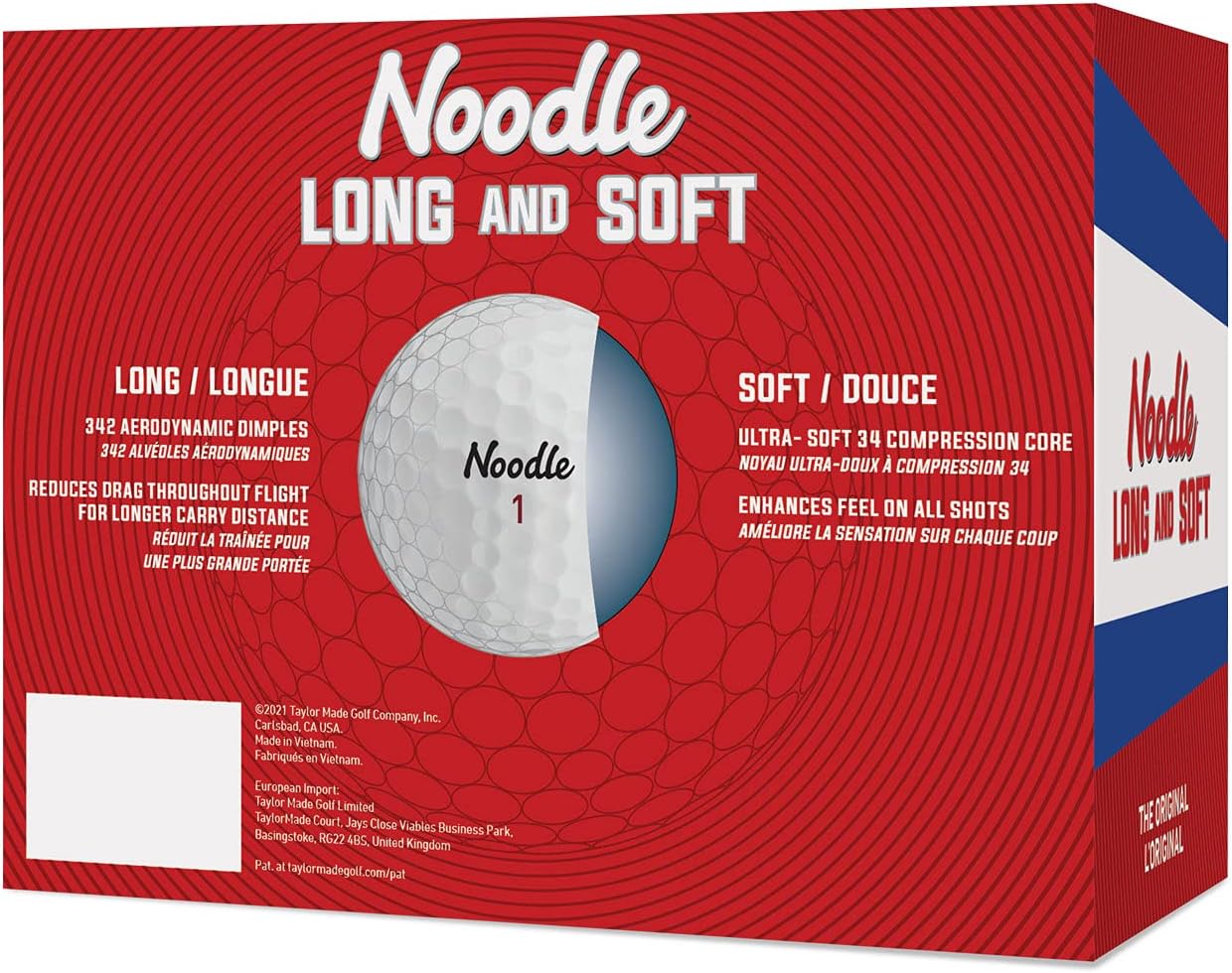 Long Soft Low Compression Golf Balls