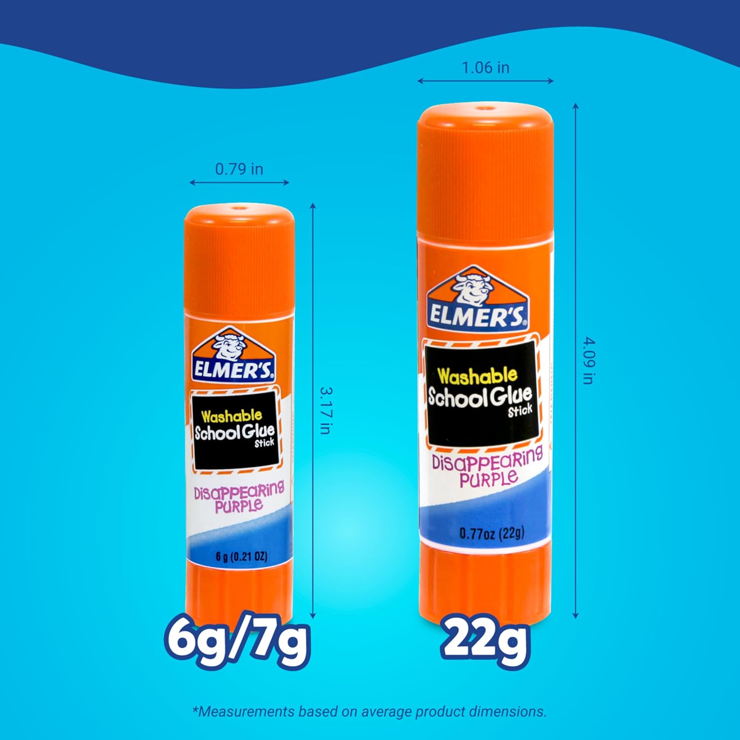 Purple Glue Sticks