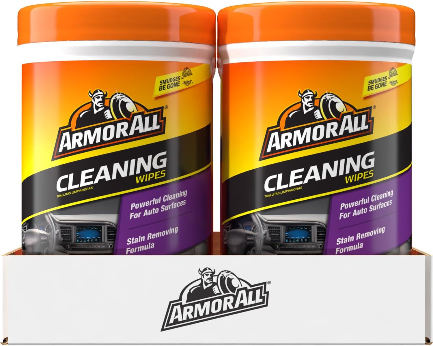 Armor All Car Cleaning Wipes – 90 Count, Dashboard & Interior