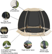 Alvantor Pop Up Screen House Tent