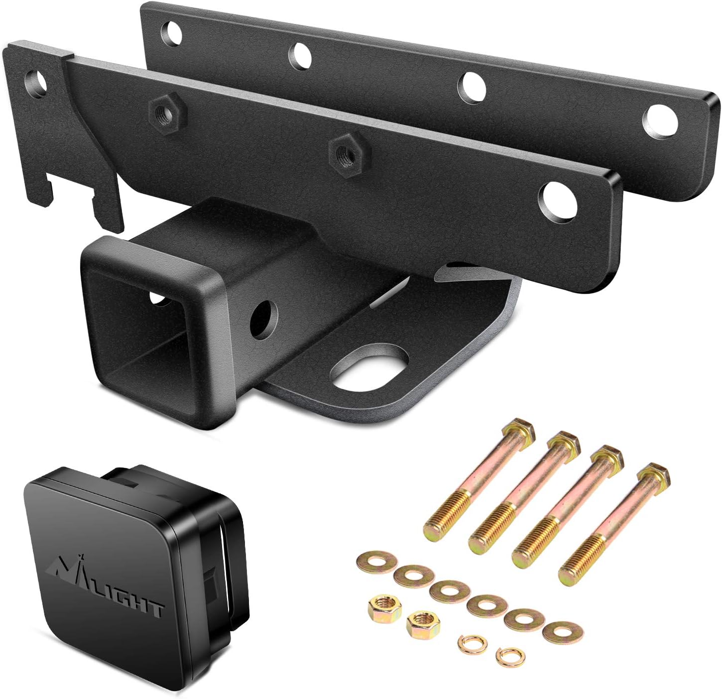2-Inch Rear Trailer Hitch Receiver Kit for Select 2018–2025 4x4 SUVs
