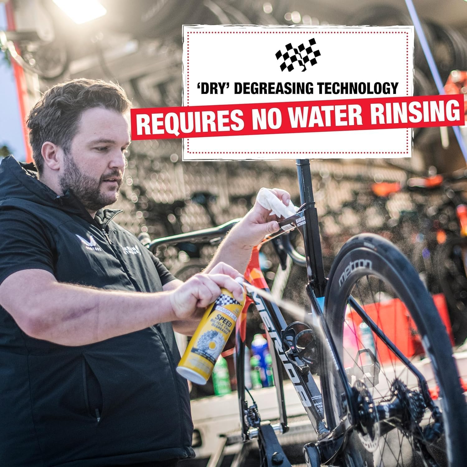 Bike Chain & Drivetrain Degreaser Spray – 18 oz