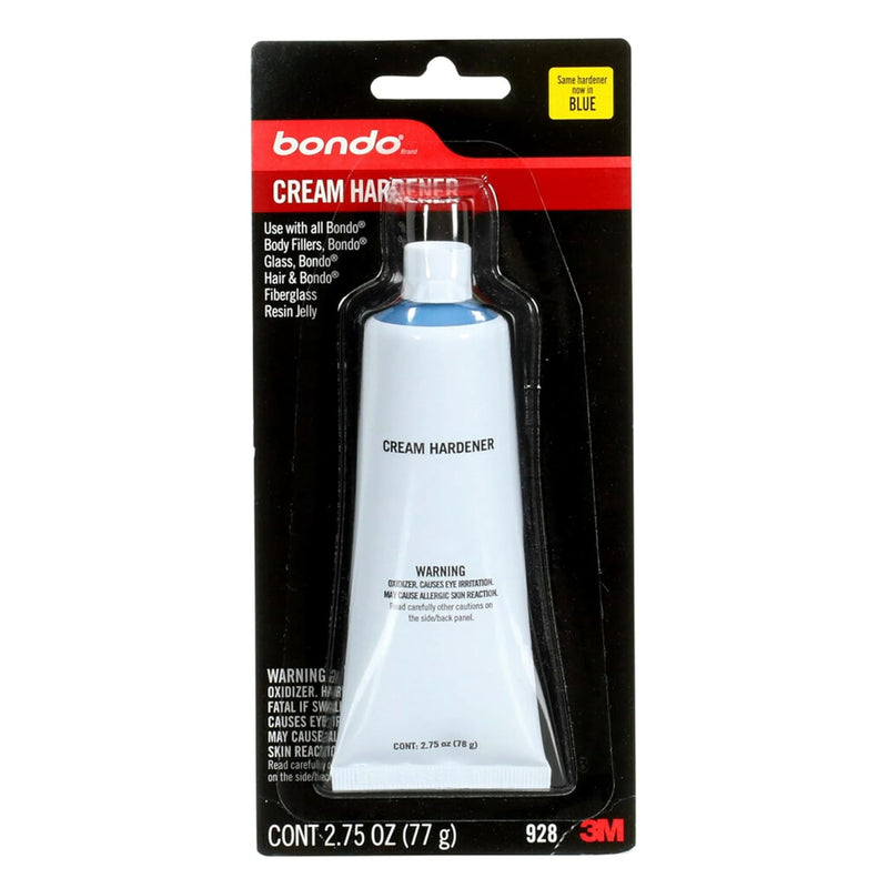 Cream Hardener for Automotive Body Filler – 2.75 oz Tube