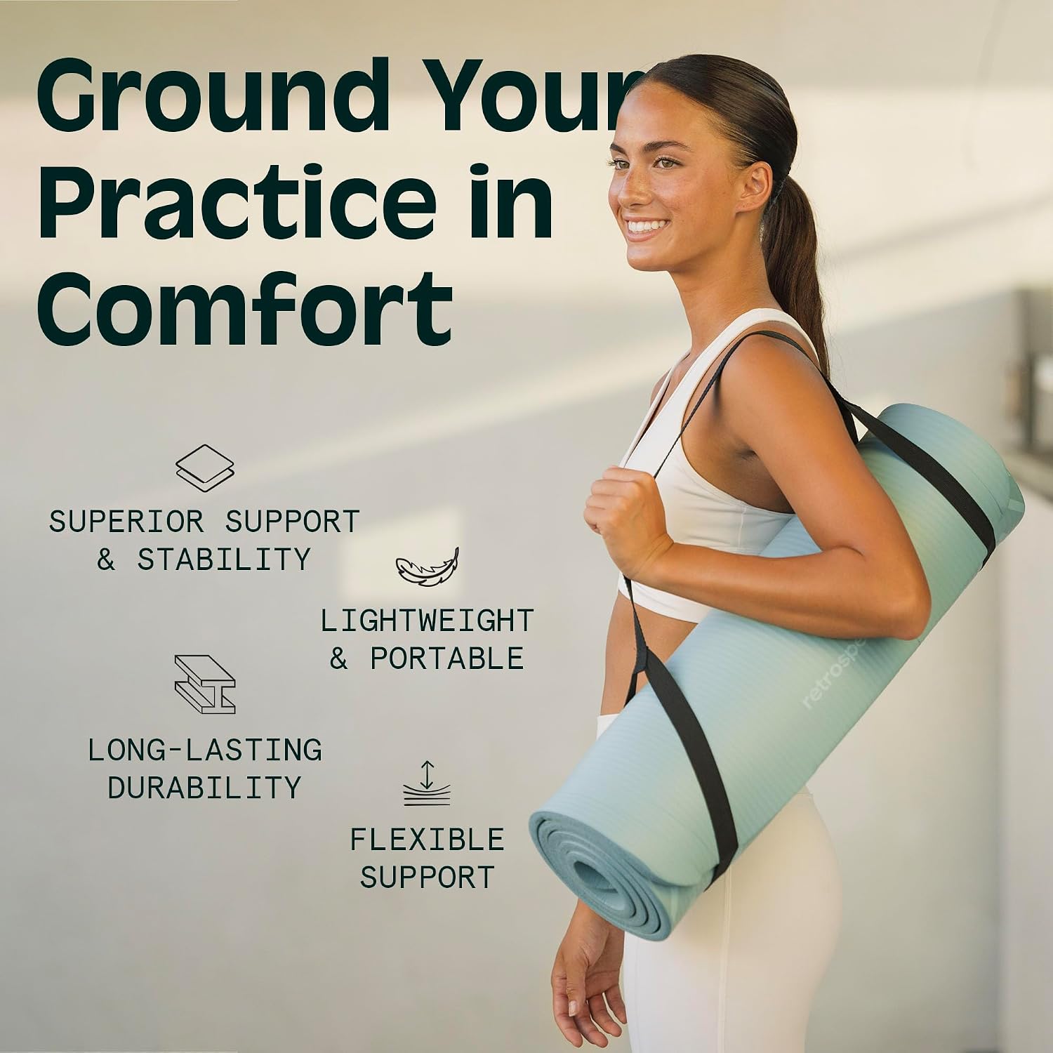 Extra Thick Non-Slip Yoga Mat