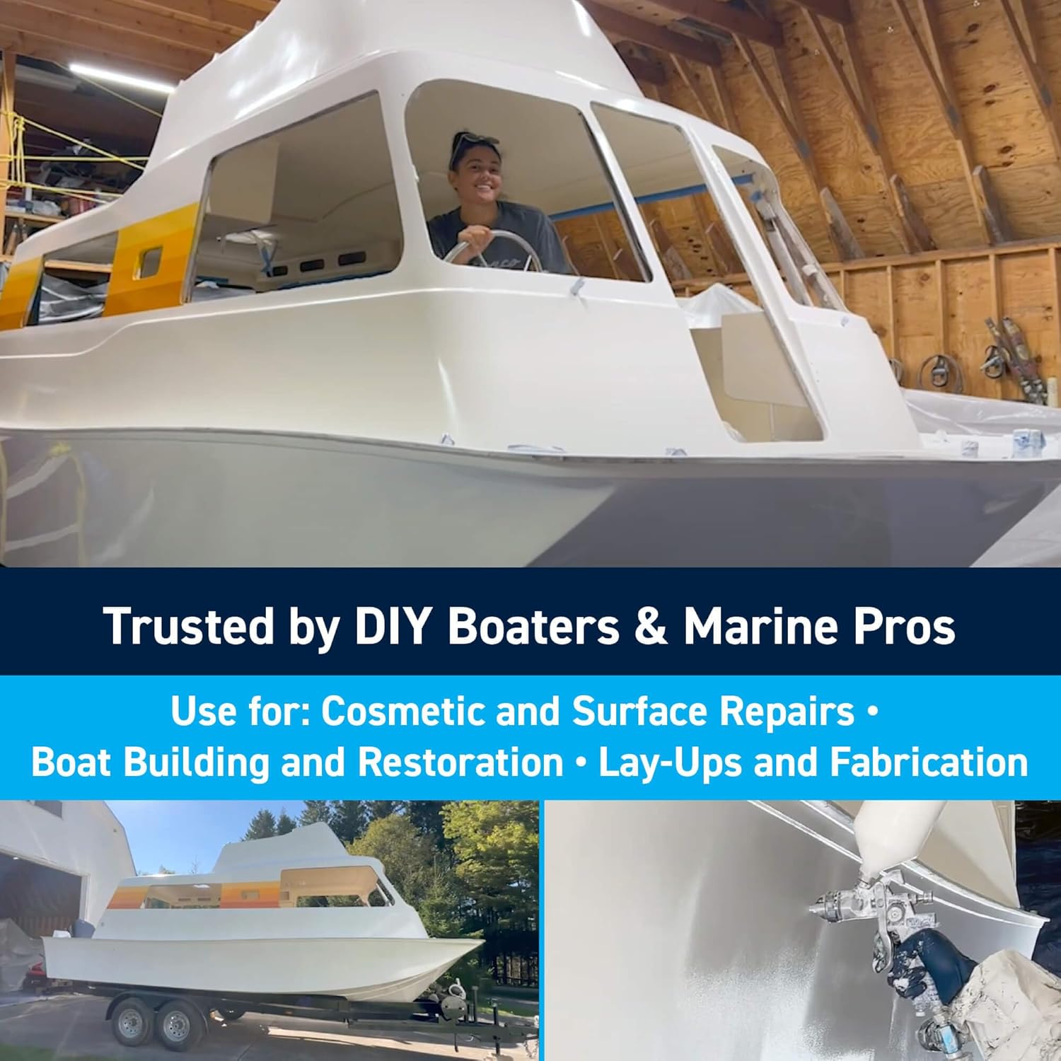 Marine Gelcoat Repair Coating