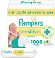 Pampers Sensitive Baby Wipes – 1008 Count, Unscented