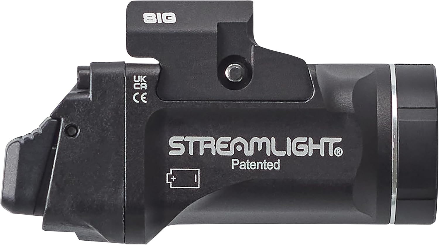 Compact Rail-Mounted Tactical Flashlight