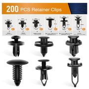GOOACC GRC-47 Universal Fender Clips – 200-Piece Auto Retainer Kit
