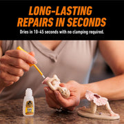 Clear Super Glue with Brush Applicator