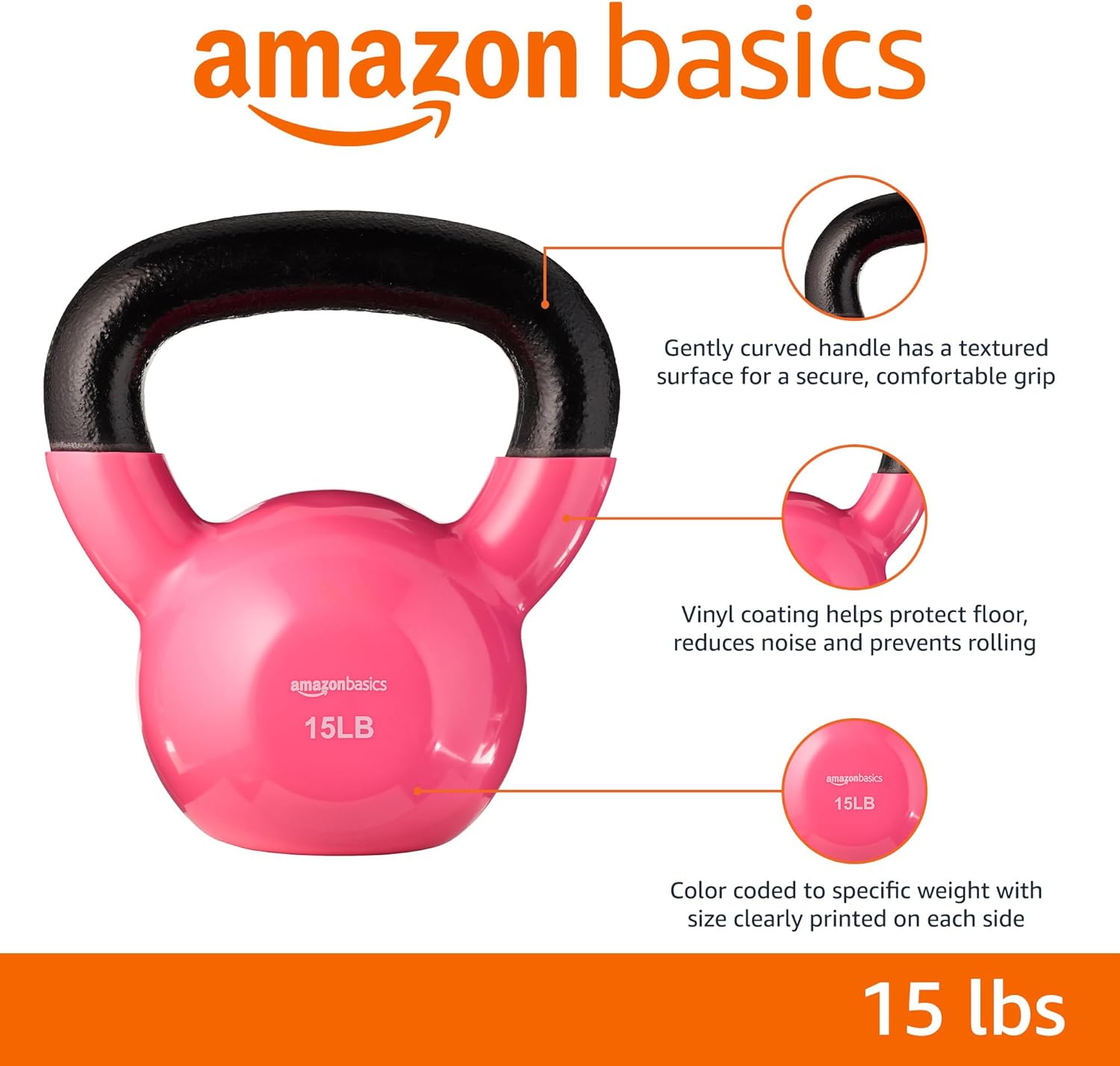 Vinyl Coated Kettlebell