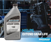 Quicksilver SAE 90 High Performance Gear Lube – 32 Oz