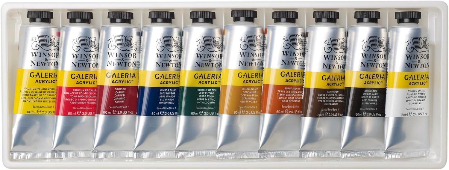 Acrylic Paint Tube Set