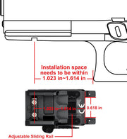 Compact Rechargeable Weapon Light