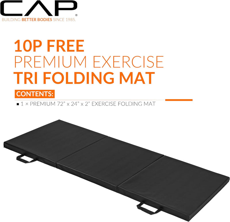 Folding Exercise & Gymnastics Fitness Mat