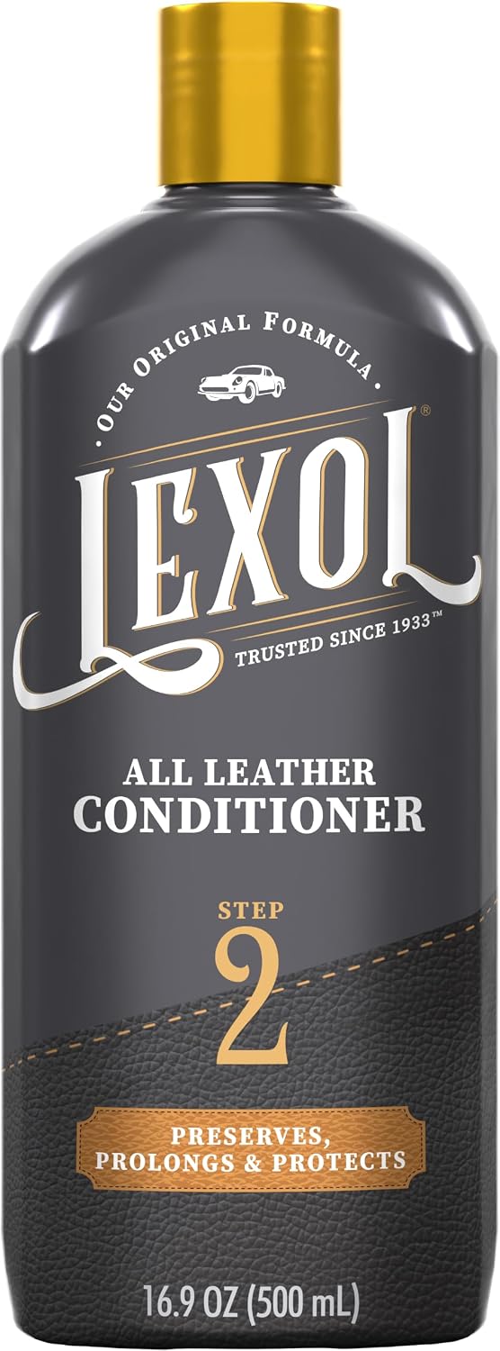 Lexol Leather Cleaner & Conditioner Kit – 2-Step, 16 Oz Each