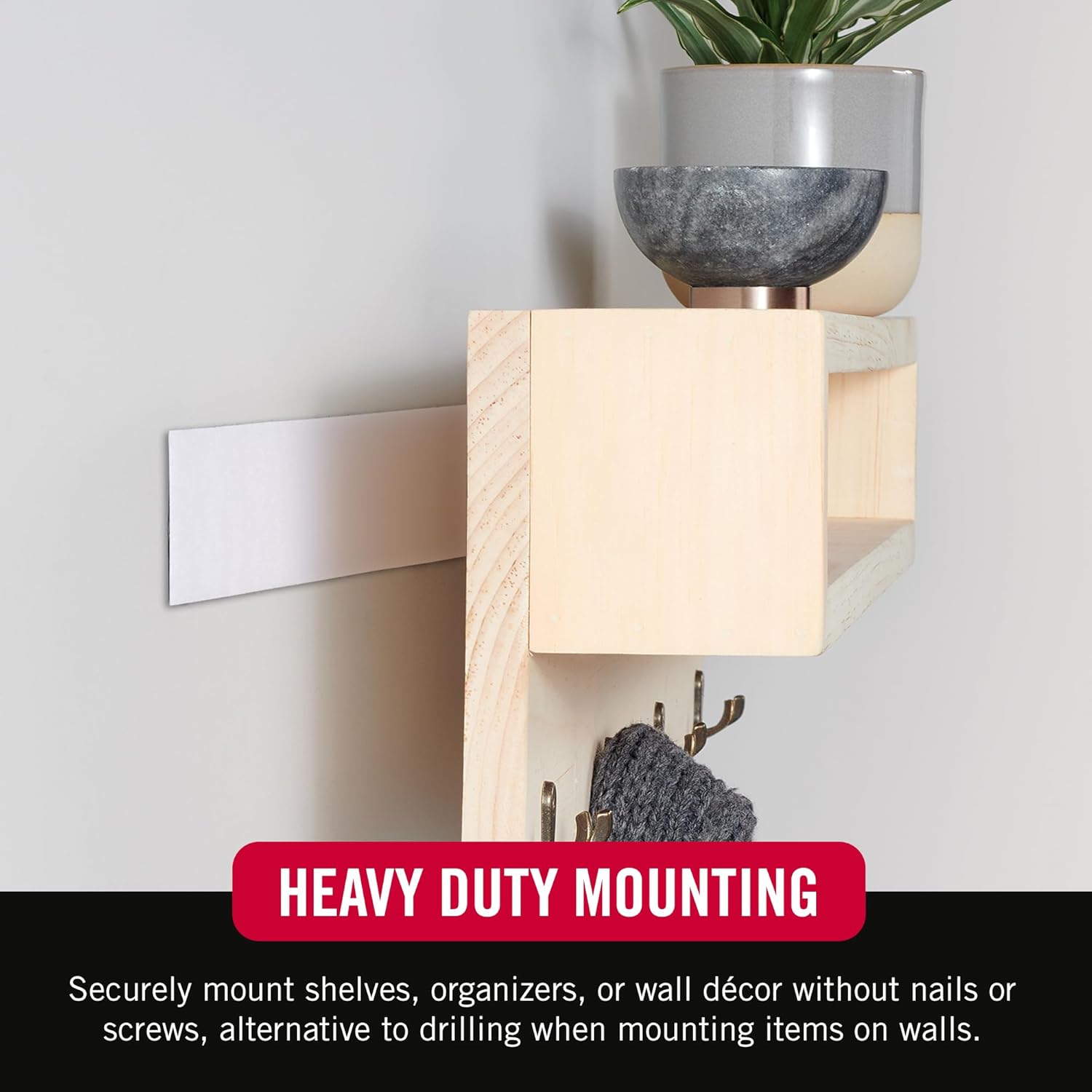Heavy Duty Hook & Loop Tape Roll