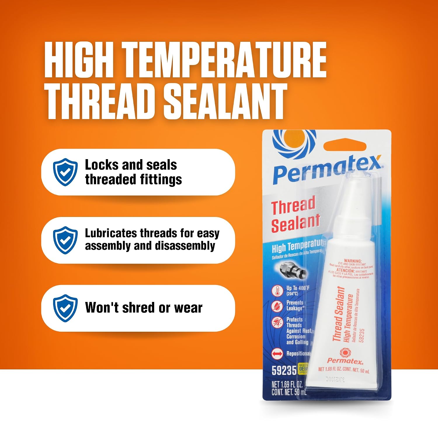 High Temperature Thread Sealant – 50 ml Tube