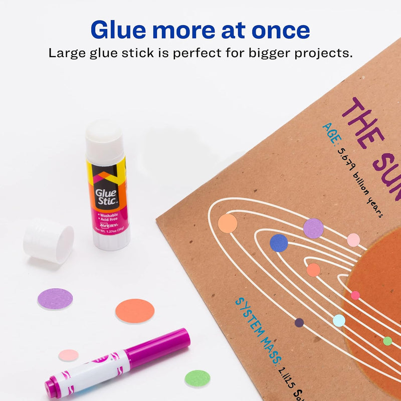 Washable Glue Sticks Pack