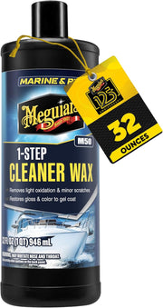 Meguiar's Marine/RV One Step Cleaner Wax – 32 Oz