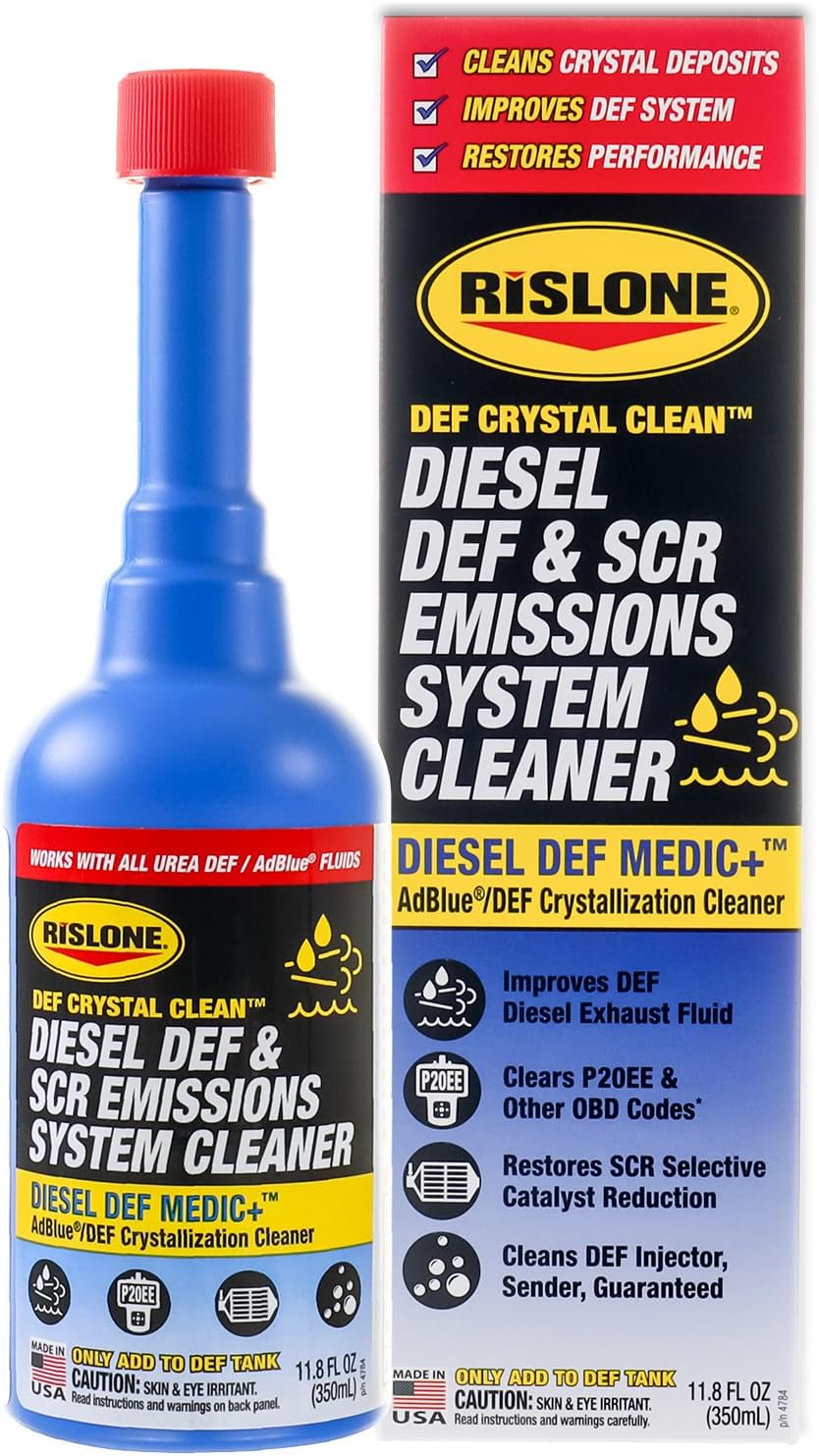 Rislone Crystal Clean DEF & SCR System Cleaner – 11.8 Oz