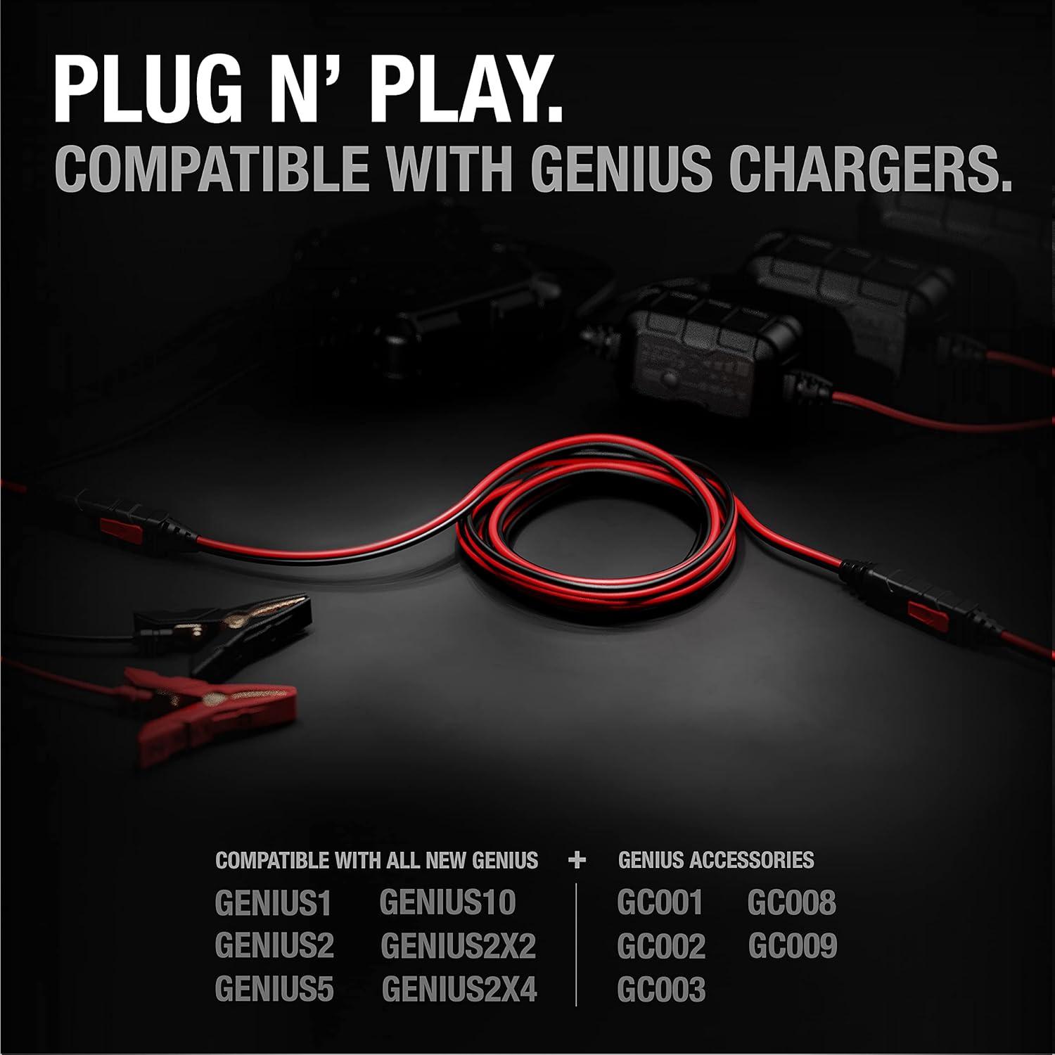 10-Foot Smart Battery Charger Extension Cable