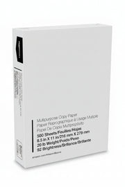 Copy Printer Paper, 20 lb, 1,500 Sheets