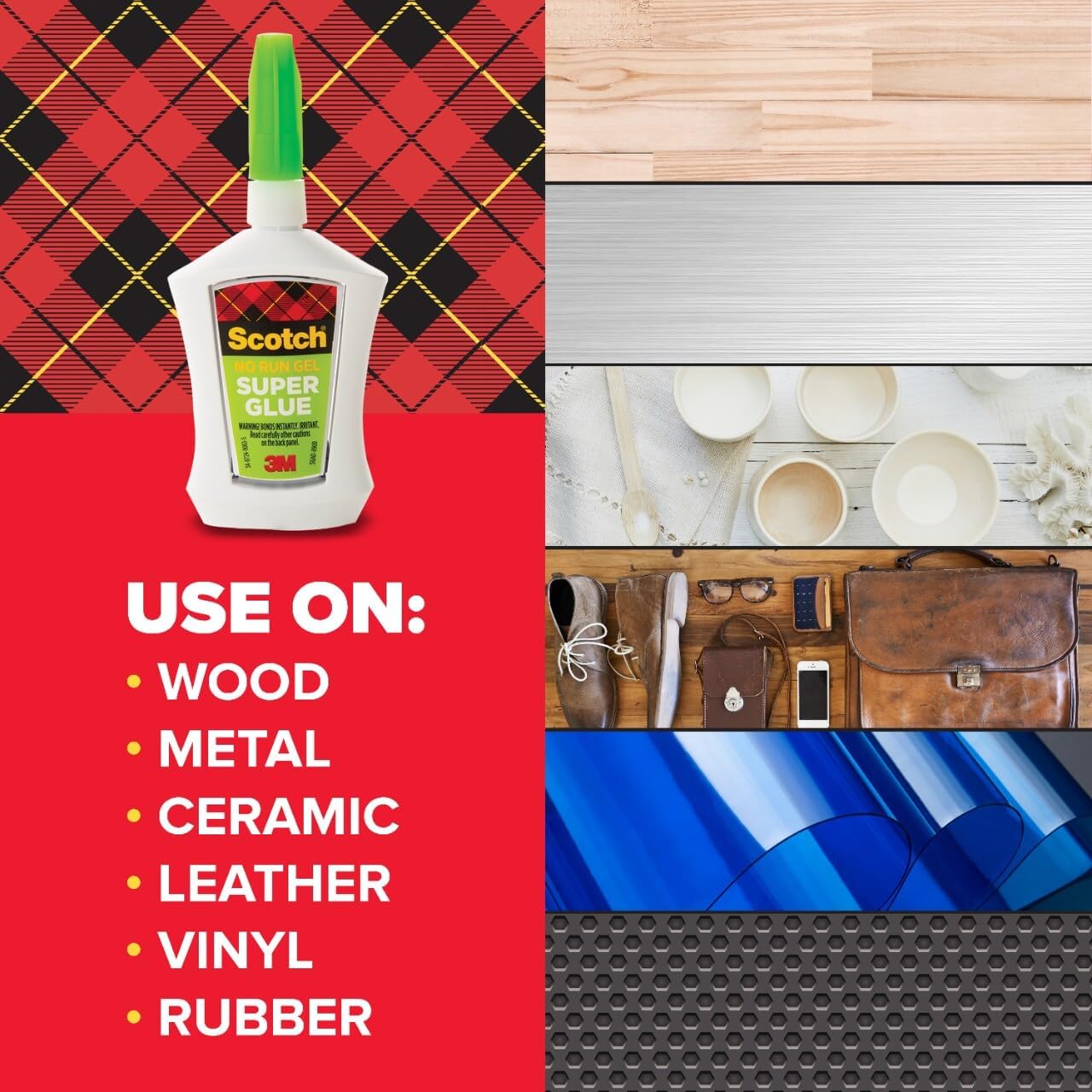 Super Glue Gel Single-Use Tubes