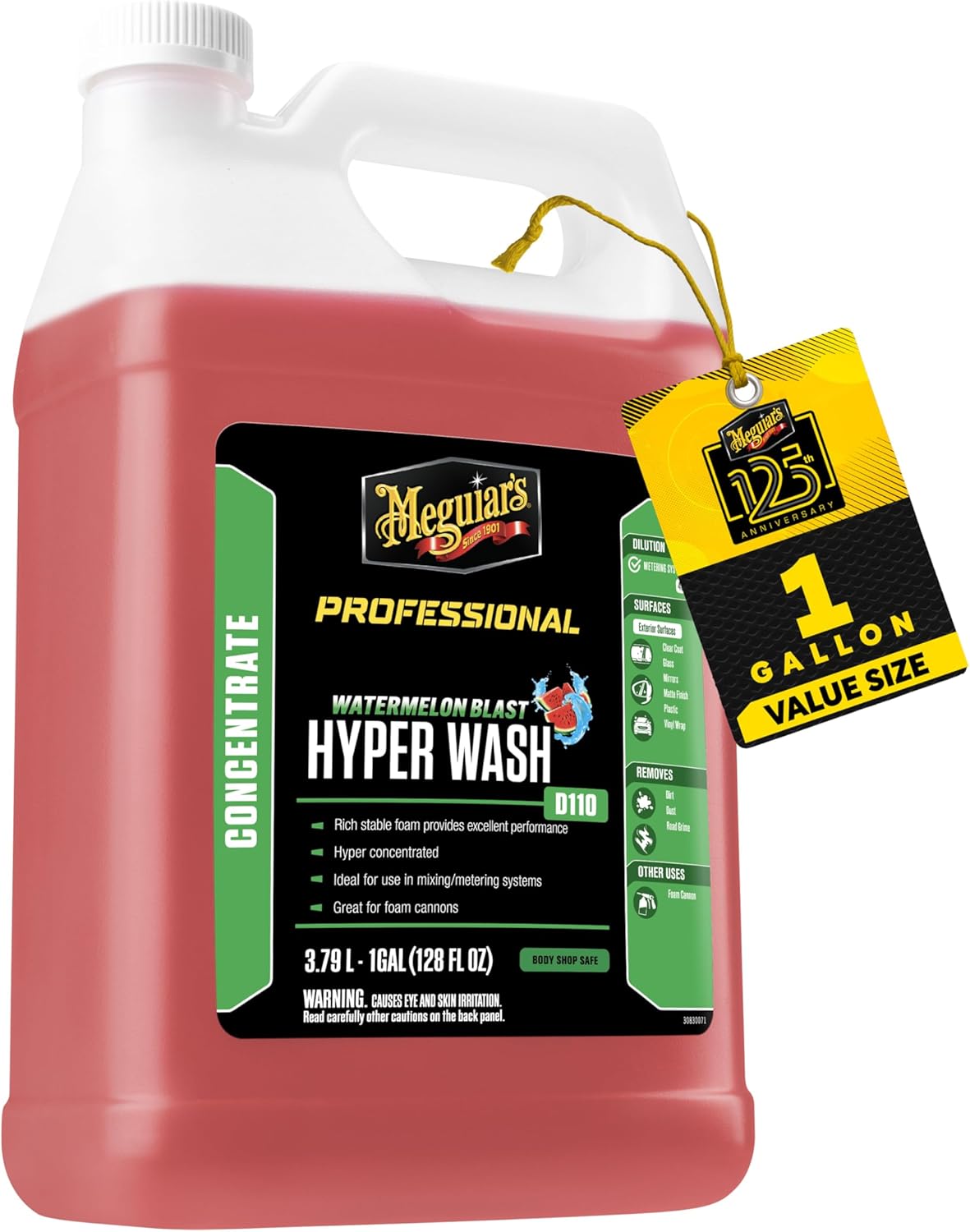 Highly Concentrated Foaming Car Wash Soap – 1 Gallon