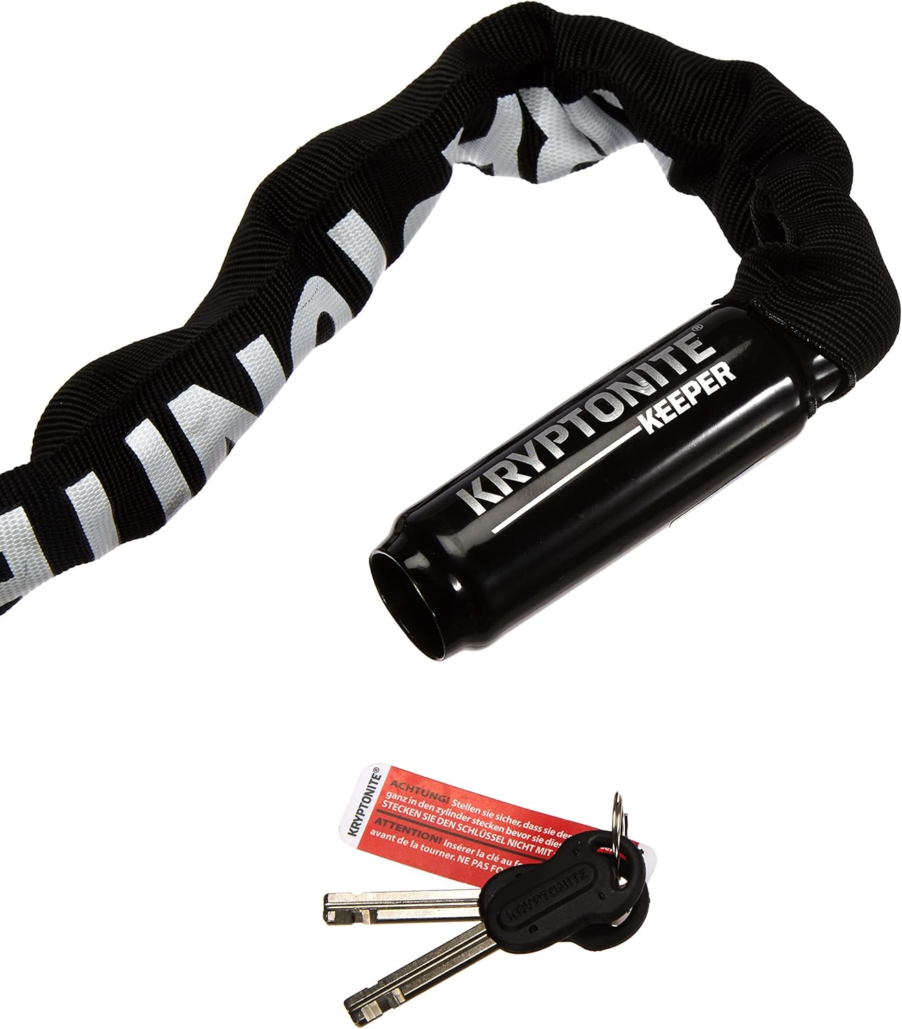 Heavy-Duty Bike Chain Lock with Keys