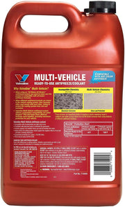 Multi-Vehicle 50/50 Ready-to-Use Antifreeze Coolant – 1 Gallon