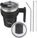 Insulated Handle Travel Tumbler Mug