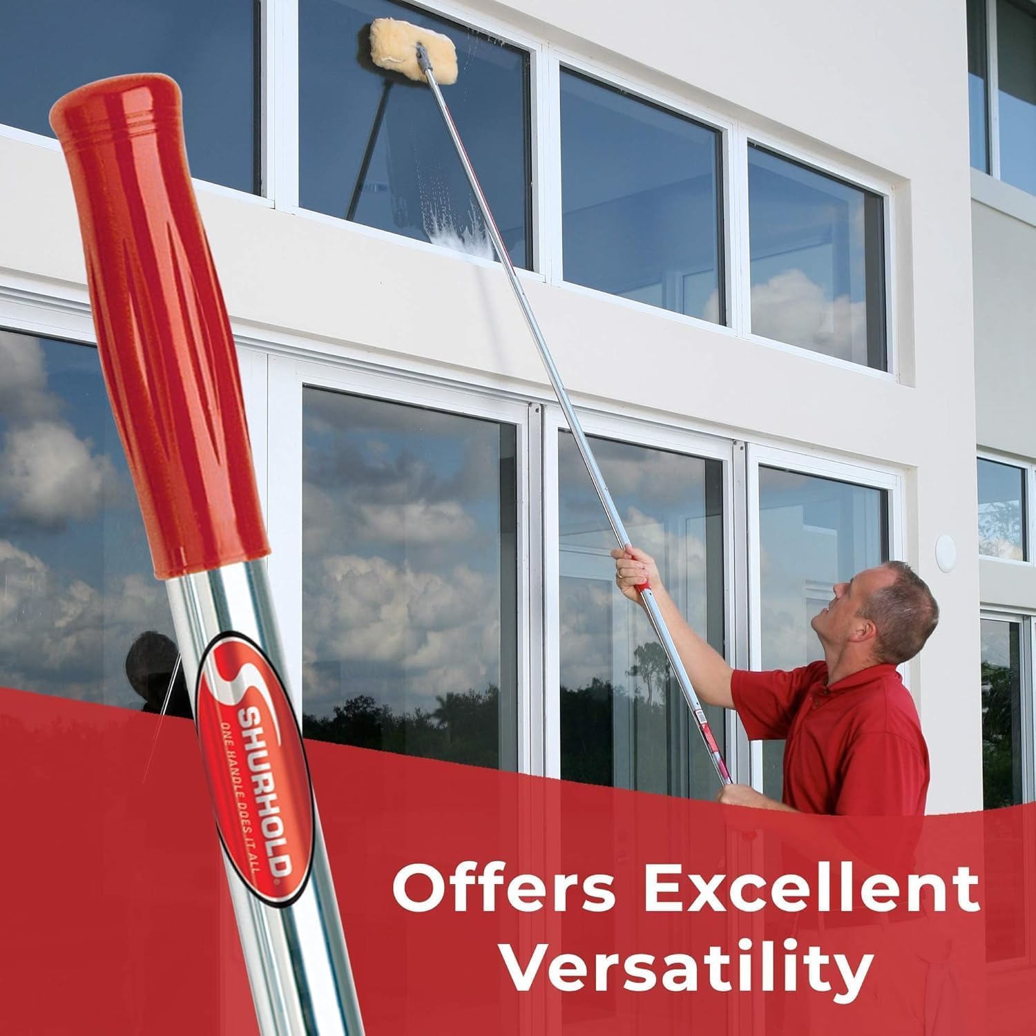 6-Foot Telescoping Extension Handle
