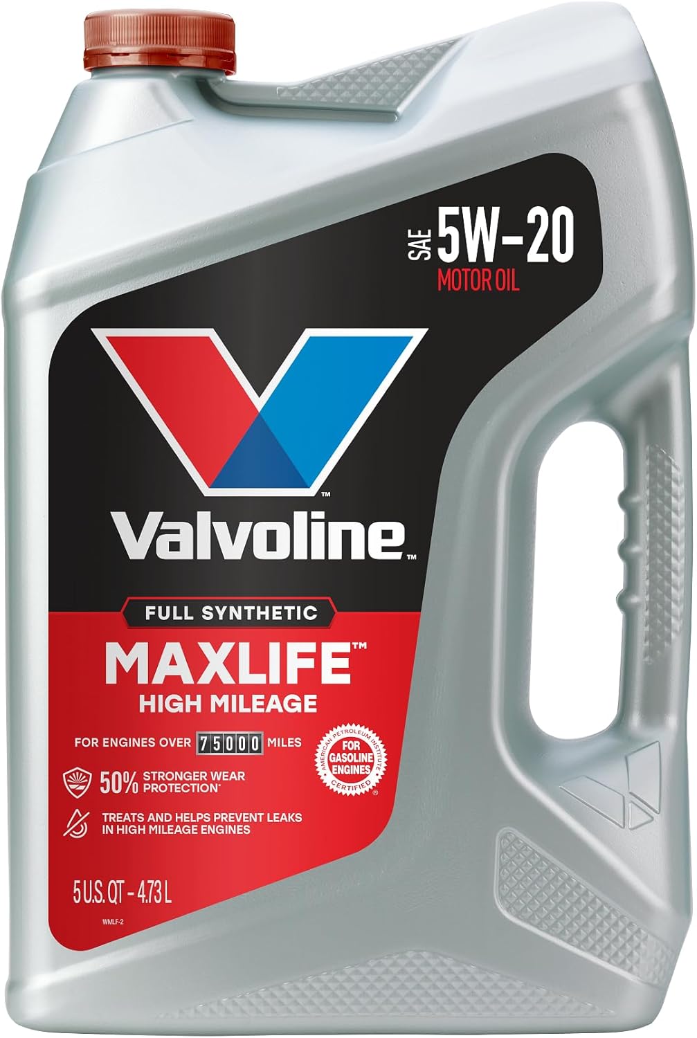 Valvoline MaxLife High Mileage Full Synthetic 5W-20 Motor Oil – 5 QT