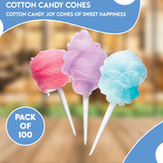 Cotton Candy Cones