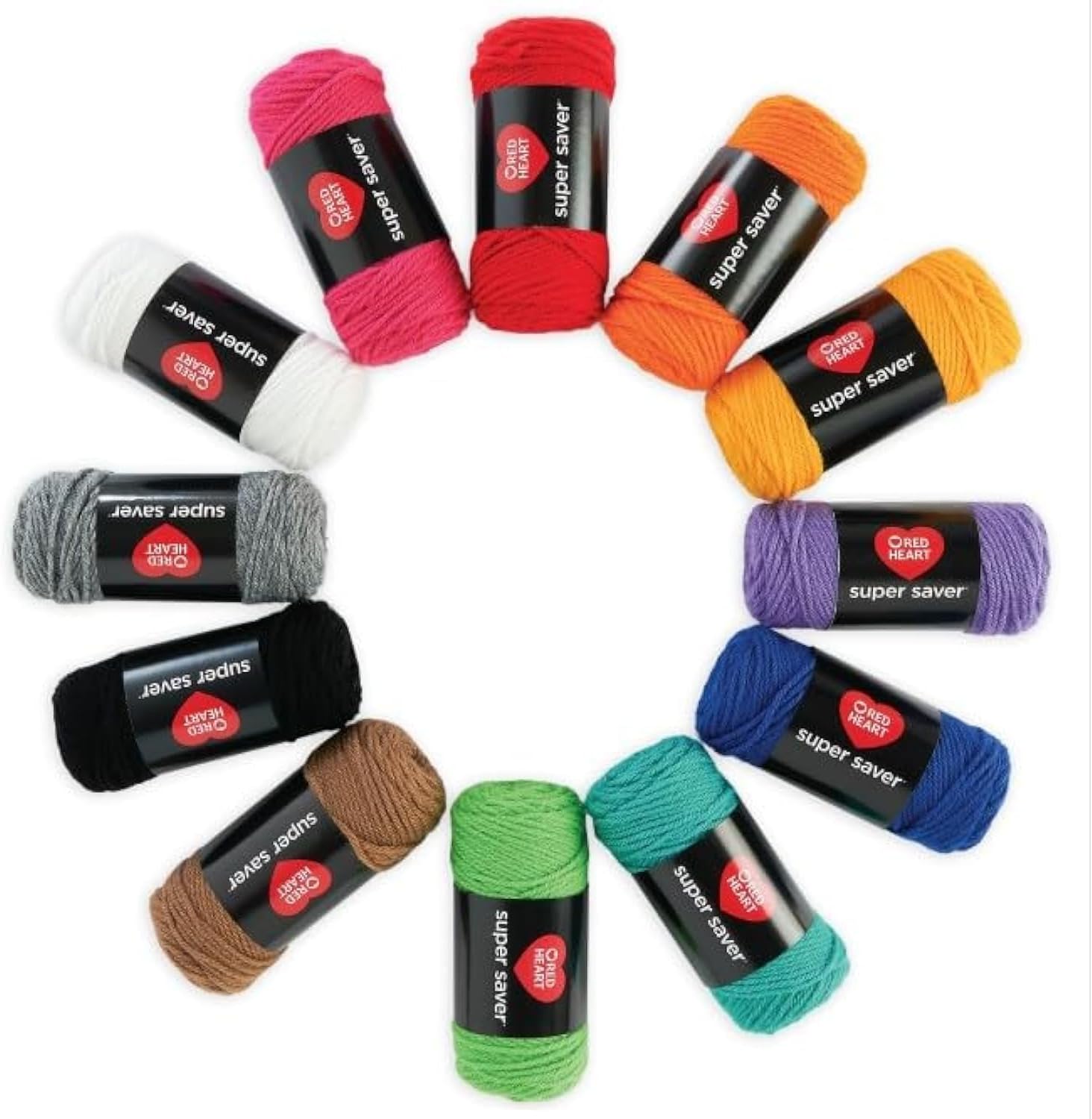 Assorted Yarn Craft Kit for Crochet, Knitting & Amigurumi