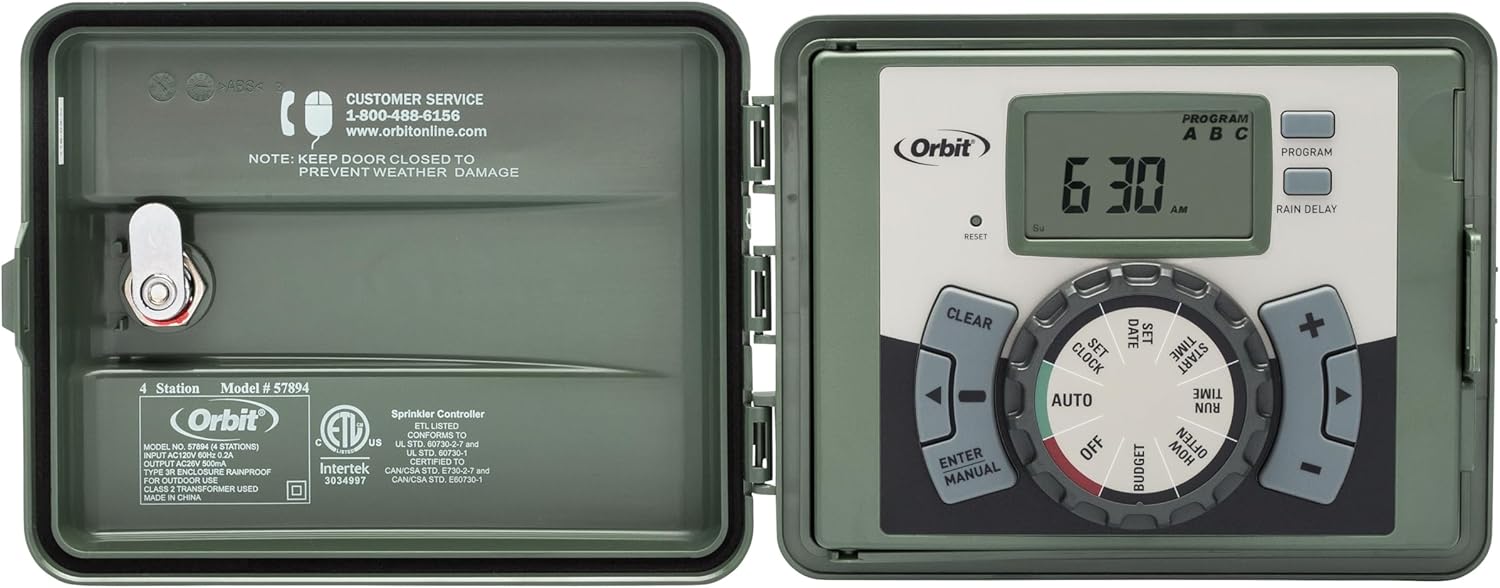9-Zone Sprinkler Timer