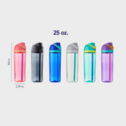 FreeSip Tritan Sports Water Bottle with Straw