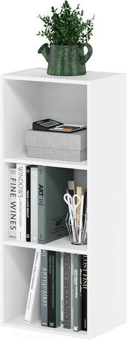 Three Cube Open Shelf Bookcase