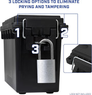 Lockable Water-Resistant Storage Box